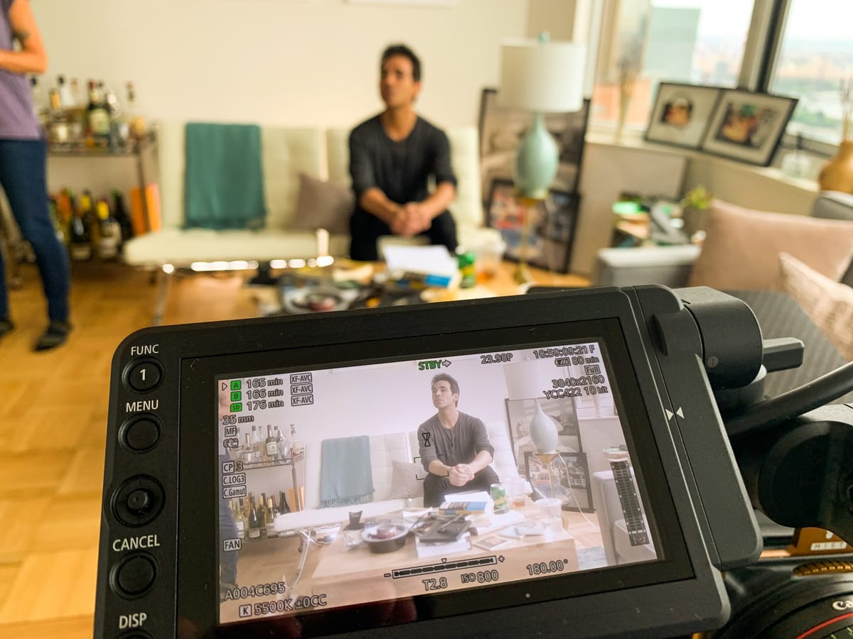 Behind the scenes